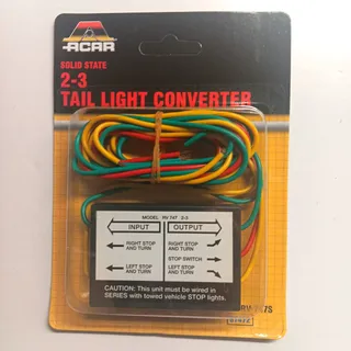 Photo of Acar RV-747S 2-to-3 Wire Tail Light Converter Solid State for RV Towing
