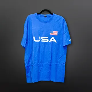 Photo of Samsung Tultex Patriotic Blue XL T-Shirt - Great!