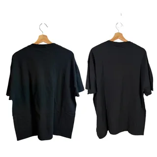 Photo of Set of 2 Men's XL Route 66 Los Angeles California 100% Cotton Black S/S T-Shirts