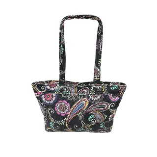 Photo of Vera Bradley Bandana Swirl Glenna Shoulder Bag Purse Tote 9” H x 16” W x 5” D