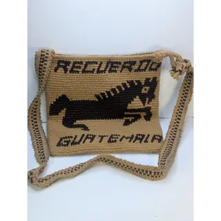 Photo of Recuerdo de Guatemala Woven Textile Crossbody Shoulder Bag Boho Souvenir