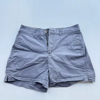 Photo of Old Navy Everyday Shorts Women’s Size 4 Charcoal Gray High Rise Chino
