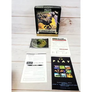 Photo of Janes Combat Sims AH-64D Longbow: Limited Edition CD-ROM Classics (PC, 1997) CIB