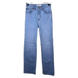 Photo of Abercrombie & Fitch 90s Relaxed High Rise Jeans Size 24 Long Light Wash Denim