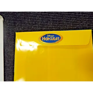 Photo of Walt Disney’s Hercules Exclusive Commemorative Lithograph with envelope
