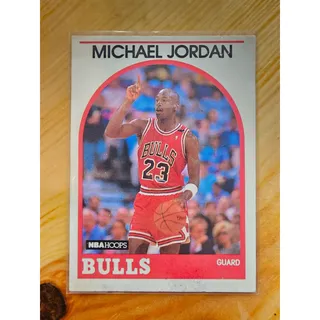 Photo of Michael Jordan 1989-1990 NBA Hoops #200 - Chicago Bulls - NBA - see photos