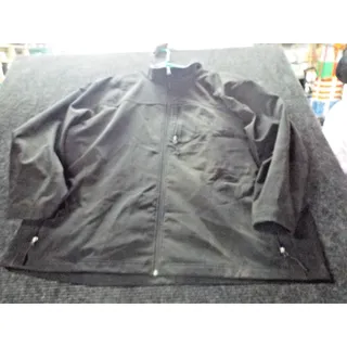 Photo of Harbor Bay Men’s 4XL Black Windbreaker Jacket Big Full Zip Coat Pockets