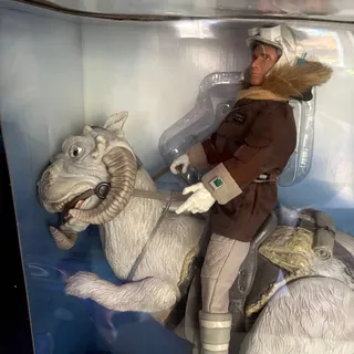 Photo of Han Solo & Tauntaun 12" Star Wars Collector Series Brand New Vintage 1997 Kenner
