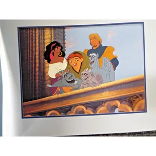 Photo of 1997 Disney The Hunchback of Notre Dame Exclusive Commemorative Lithograph