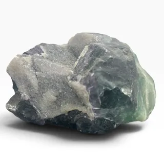 Photo of Natural Raw Fluorite Crystal Specimen Green Purple Rough Stone 1.4lb 3x4x2.5in