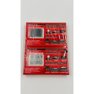 Photo of Maxell UR 120 Blank Audio Cassette Tapes Lot of 2 New Sealed Normal Bias Type I