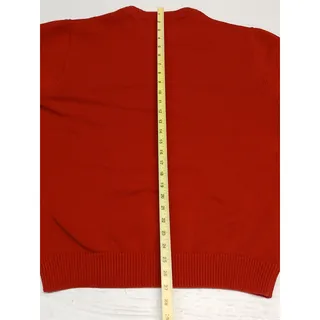 Photo of CHAPS (XL) Red Knitted Crew Neck Pullover Sweater