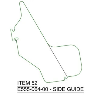 Photo of E55506400 Side Guide For A Better Pack 555Es & 555 Esa Models