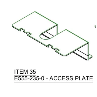Photo of ACCESS PLATE FOR BETTER PACK 555E REPLACEMENT PARTS