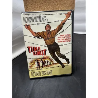 Photo of Time Limit DVD 1957 War Movie Richard Widmark Richard Basehart Karl Malden OOP