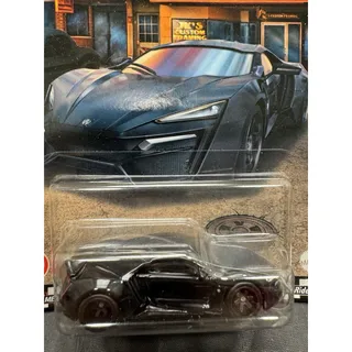 Photo of Hot Wheels Premium Boulevard Lykan Hypersport #49 Black Real Riders Diecast 1:64