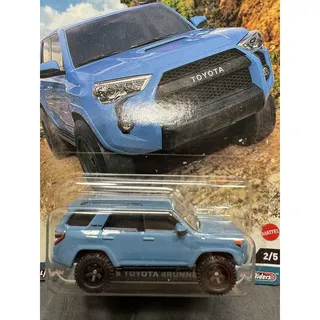 Photo of Hot Wheels Premium Car Culture Off Road 2018 Toyota 4Runner Blue Real Riders 2/5