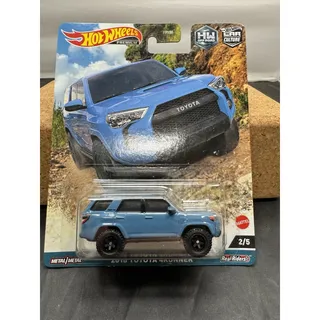 Photo of Hot Wheels Premium Car Culture Off Road 2018 Toyota 4Runner Blue Real Riders 2/5