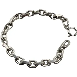 Photo of 925 Sterling Silver Heavy Link Chain Bracelet 19.9g 7.25 Inches Fine Jewelry
