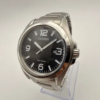 Photo of Stunning Citizen Eco-Drive Men's Stainless Steel Watch Working New Battery