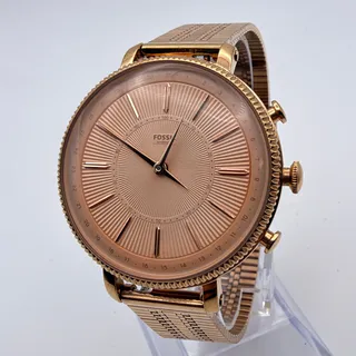 Photo of Fossil Stella Gen 6 Hybrid Smartwatch - Rose Gold, 40mm Working New Battery