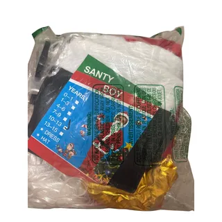Photo of Boy's Santa Costume Size 10-14 Never Been Opened NWT