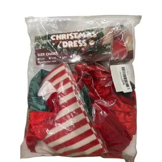 Photo of Girl's Christmas Elf Dress Size 7/8 NWT