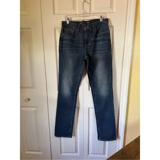 Photo of Old Navy Men’s Jeans 32x36 Dark Wash Straight Leg Stretch Denim Built In Flex