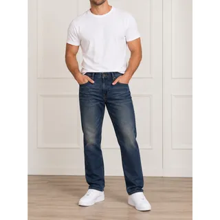 Photo of Old Navy Men’s Jeans 32x36 Dark Wash Straight Leg Stretch Denim Built In Flex