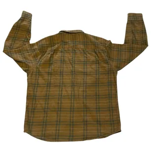 Photo of Prana Button Down Shirt Men’s Size 2XL Plaid Flannel Organic Cotton Blend Hiking