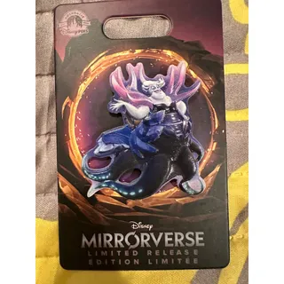 Photo of NWT Disney Authentic Mirrorverse Ursula Collectible Pin Limited Edition Release