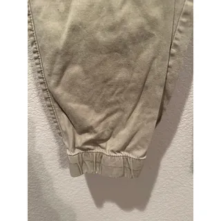 Photo of No Boundaries Tan khaki twill moto elastic waist jogger Pants sz 2x (44-46)
