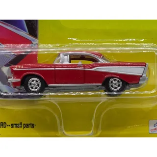 Photo of Johnny Lightning Super Chevy 1957 Chevy Bel Air 1:64 Cragar Real Wheels