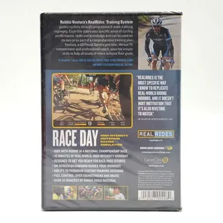 Photo of Robbie Ventura Real Rides RACE DAY Indoor Cycling Workout DVD Brand New Sealed