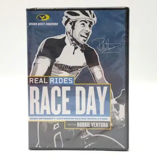 Photo of Robbie Ventura Real Rides RACE DAY Indoor Cycling Workout DVD Brand New Sealed
