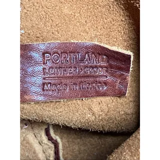 Photo of Portland Leather Goods Naomi Shoulder Bag Large Classic Cognac Brown Hobo Purse