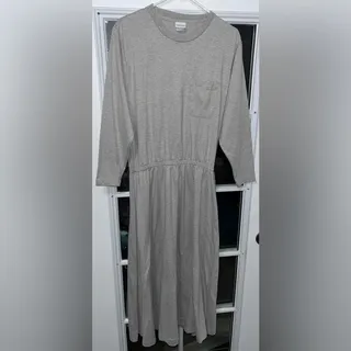 Photo of NWOT! Lands End Long Sleeve T-Shirt Maxi Dress