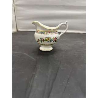 Photo of Vintage Coalport Ming Rose Bone China Creamer Milk Jug Pitcher Made in England