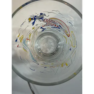 Photo of 1996 McDonalds Walt Disney World 25th Anniversary Glass Goofy Blizzard Beach Cup