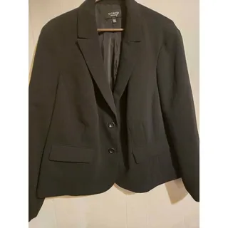 Photo of Talbots Woman Petites Black Blazer Size 20WP