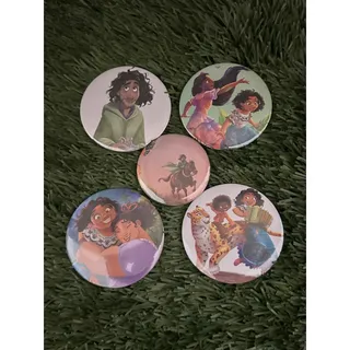 Photo of Disney Encanto pin back buttons bundle