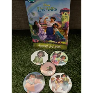 Photo of Disney Encanto pin back buttons bundle