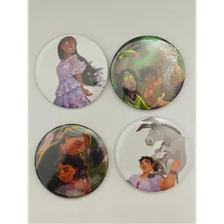 Photo of Encanto pin back buttons
