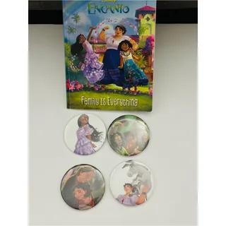 Photo of Encanto pin back buttons