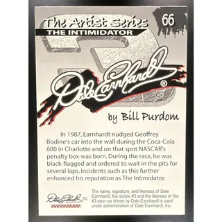 Photo of 2002 Dale Earnhardt The Artist Series Bill Purdom #66