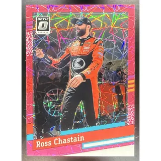Photo of 2024 Panini Donruss Ross Chastain #143 Optic Pink Velocity 16/79 Retro 91