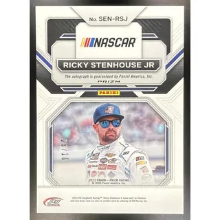 Photo of 2023 Panini Prizm Ricky Stenhouse Jr. Sensational Signatures Gold /10 Auto