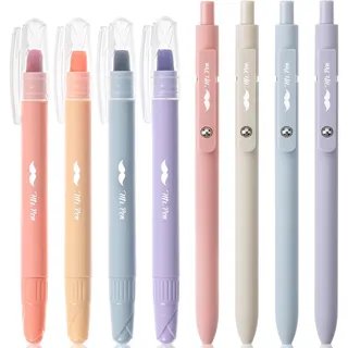 Photo of Mr. Pen- Bible Highlighters and Gel Pens, 8 Pack (4 Pens & 4 Highlighters)