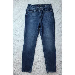 Photo of Judy Blue High Rise Boyfriend Jeans Cropped Dark Wash Size 27 / 5