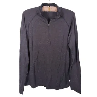 Photo of Lululemon Mens Metal Vent Tech 1/2 Zip Pullover Size M Gray Athletic Running